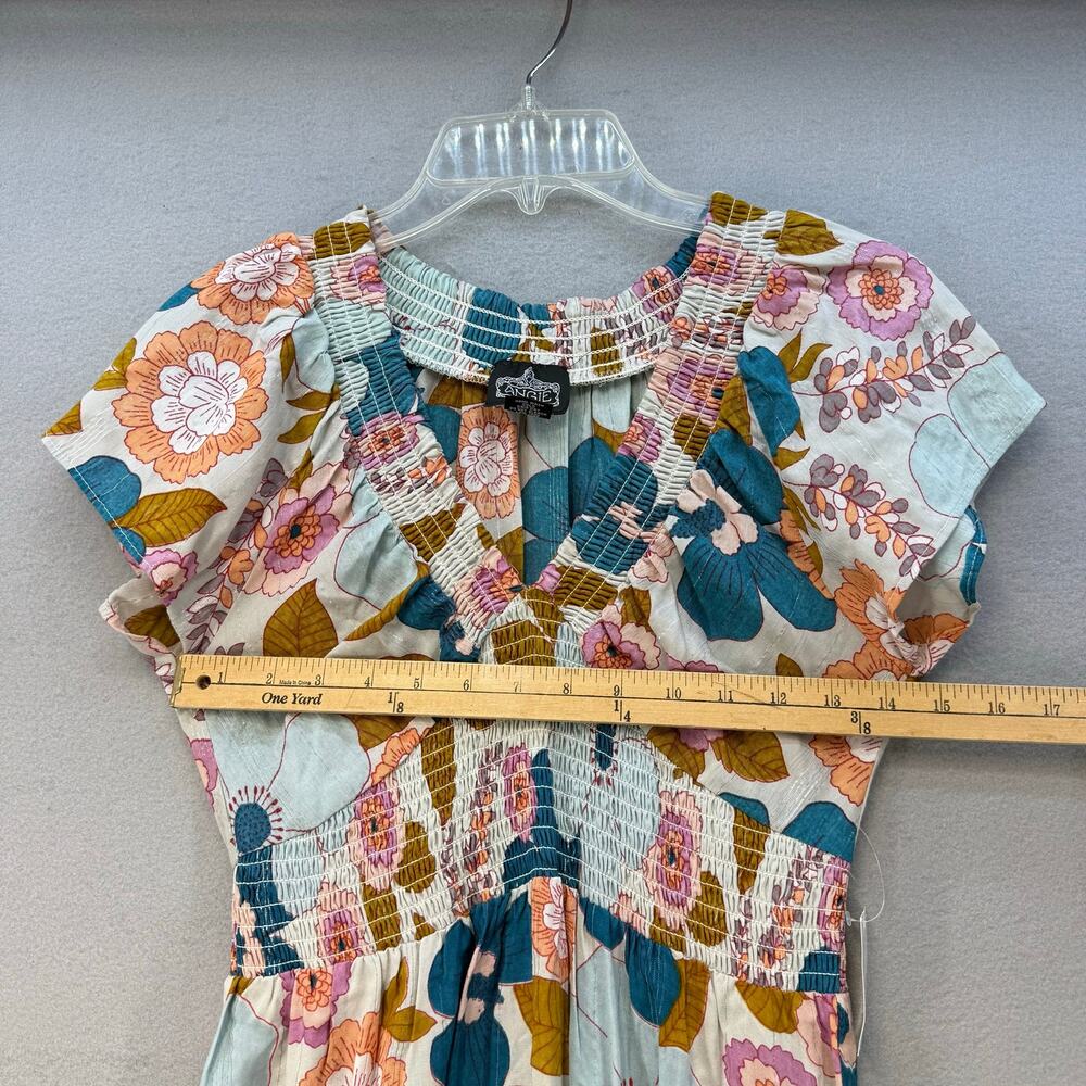 Angie Maxi Dress Women's M Multi Colored Floral Dress NWT - Picture 9 of 12